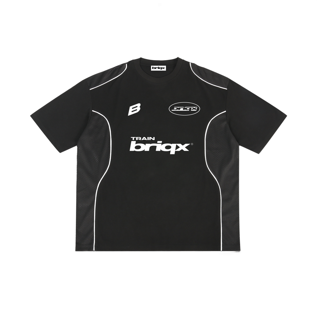 Moto Piped Panel T-Shirt