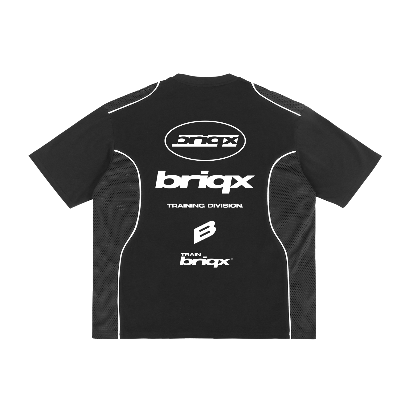 Moto Piped Panel T-Shirt
